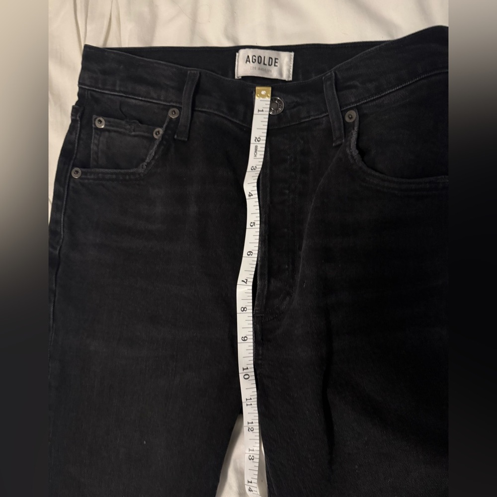 AGOLDE ‘Riley’ high rise crop jeans - Picture 14 of 15
